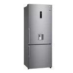 მაცივარი GC-GR-F589BLCM.APZQMER Bottom-Freezer 185x70x74 446 LT NF Inverter Dislpay Dispenser Silver - Image 3