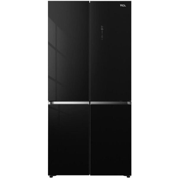 მაცივარი C521CDB Cross-Door 190x83x64.1 521 LT NF Inverter Free-Built-In Black Glass