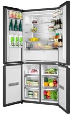 მაცივარი C521CDIB Cross-Door 190x83x64.1 521 LT NF Inverter Free-Built-In Matte Blue Glass - Image 3