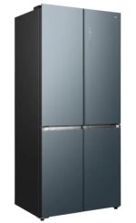 მაცივარი C521CDIB Cross-Door 190x83x64.1 521 LT NF Inverter Free-Built-In Matte Blue Glass - Image 6