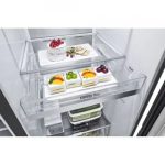 მაცივარი LG GR-X267CQEW.AMCQMER -Side By Side, 179x91x74, 617 Litres, InstaView™ Door-in-Door®,INVERTER, Linear Cooling, Hygiene FRESH+™, ThinQ™,Matte - Image 11