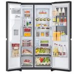 მაცივარი LG GR-X267CQEW.AMCQMER -Side By Side, 179x91x74, 617 Litres, InstaView™ Door-in-Door®,INVERTER, Linear Cooling, Hygiene FRESH+™, ThinQ™,Matte - Image 5