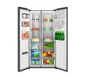 მაცივარი C620SBWG Side-by-Side 185x91.3x68 605 LT NF Inverter Free-Built-In Display Dispenser Galaxy Grey - Image 11