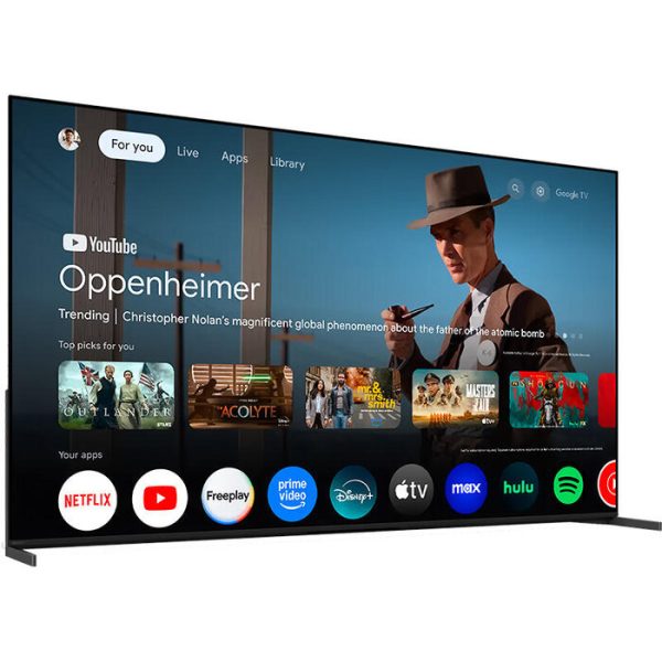 ტელევიზორი TV 55"(140cm)/ Sony Bravia  OLED  K-55XR80M2  BRAVIA 8 II 55” Class QD-OLED 4K HDR Google TV (2025)