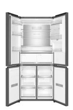 მაცივარი C521CDWG Cross-Door 190x83x64.1 518 LT NF Inverter Display Dispenser Galaxy Grey - Image 2