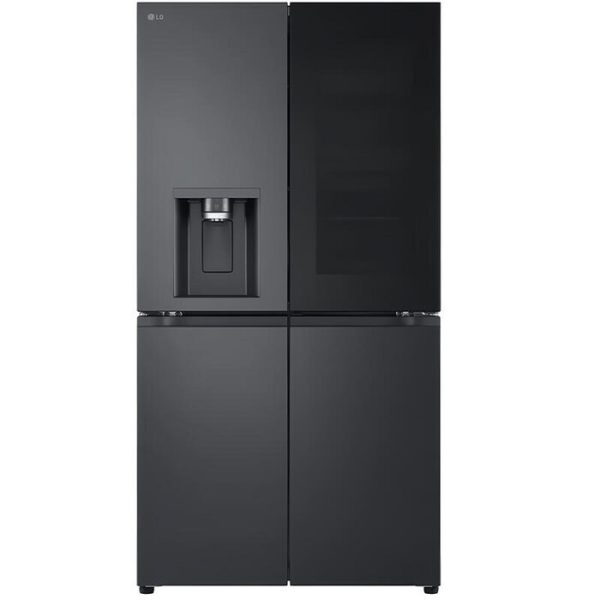 მაცივარი GR-X24FFCAB.AEVQMER Side-by-Side 179.2x91.4x73.3 427 LT NF Inverter Dispenser InstaView Door-in-Door Gray