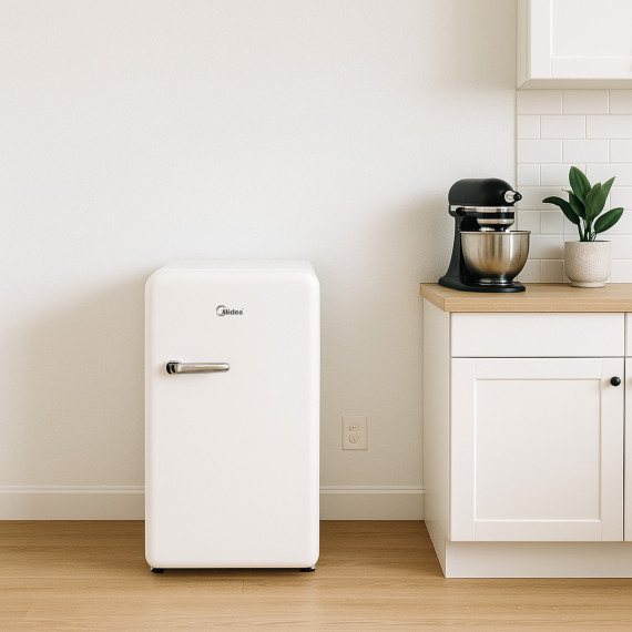 MDRD142SLF0120WHITE-570x570-1.jpg მაცივარი MIDEA MDRD142SLF01 (WHITE) - Image 1