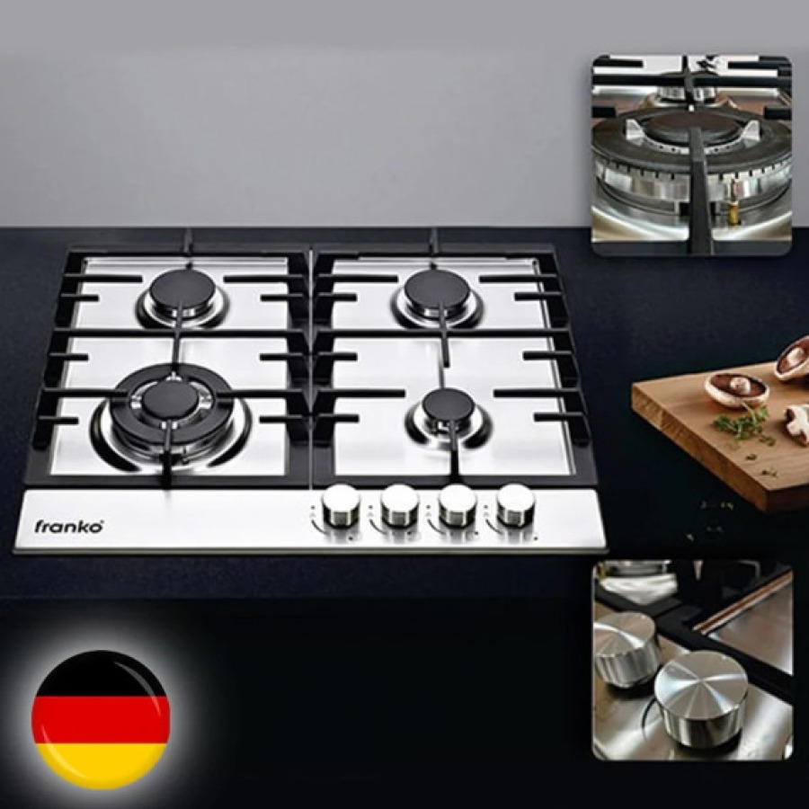 გაზქურის ზედაპირი ქურის ზედაპირი FRANKO FBH-6040SS