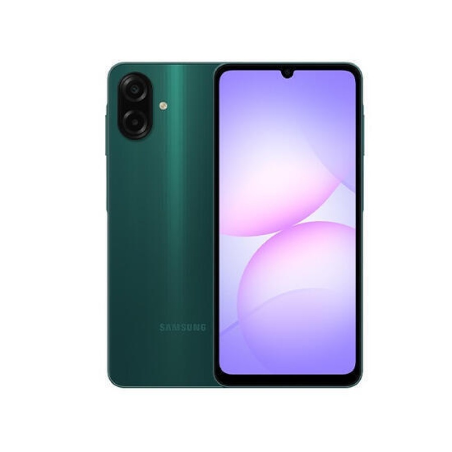 მობილური ტელეფონი Samsung Galaxy A07 A075FD Dual Sim 4/128GB Green With Charger მობილური ტელეფონი